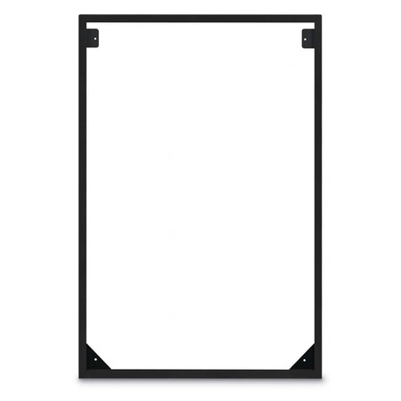 United Visual Products Drop-In Shadowbox, 8-1/2"x11", Walnut/Clou UVSB811-WALNUT-CLOUD